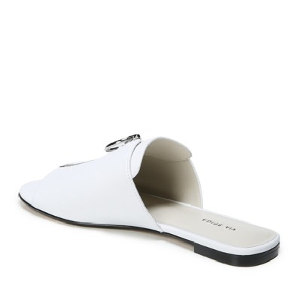 Via Spiga – Hope Slide Sandal Porcelain - Picture 7 of 7